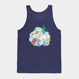 Christmas scene Tank Top